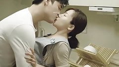 A morning cannon in the kitchen in the morning