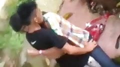 Bf and gf have sex outside