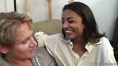 Indian with white guy